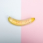 Banana with condom