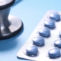 Blue pills in blister pack