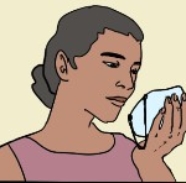 Cup mask graphic