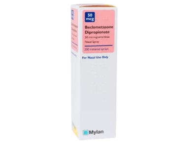 Beclometasone nasal spray