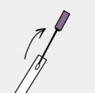 Take out swab