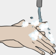Hand washing graphic